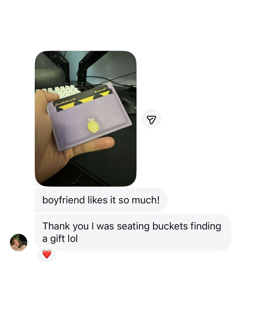 Customer message about their Founding Titan Co. order