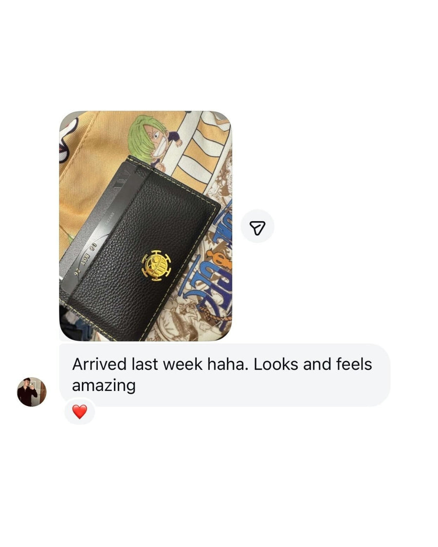 Customer message about their Founding Titan Co. order