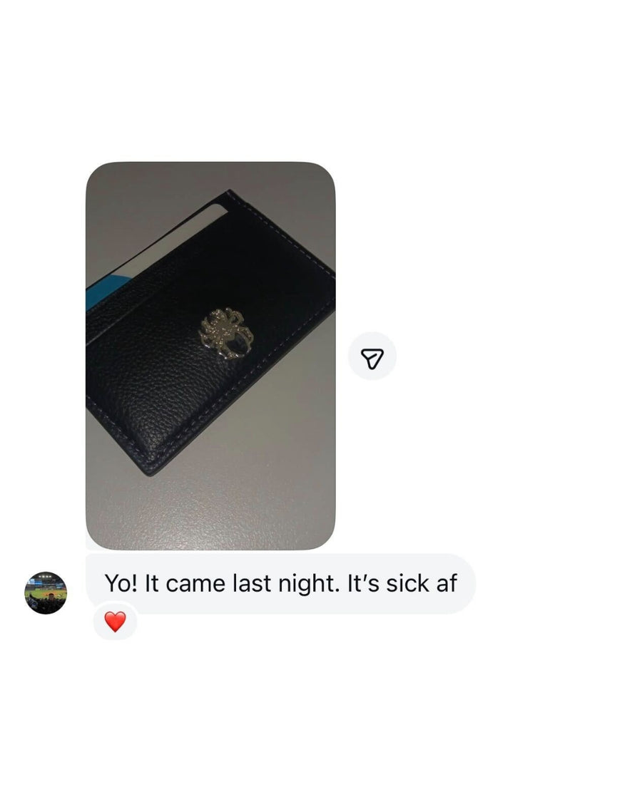 Customer message about their Founding Titan Co. order