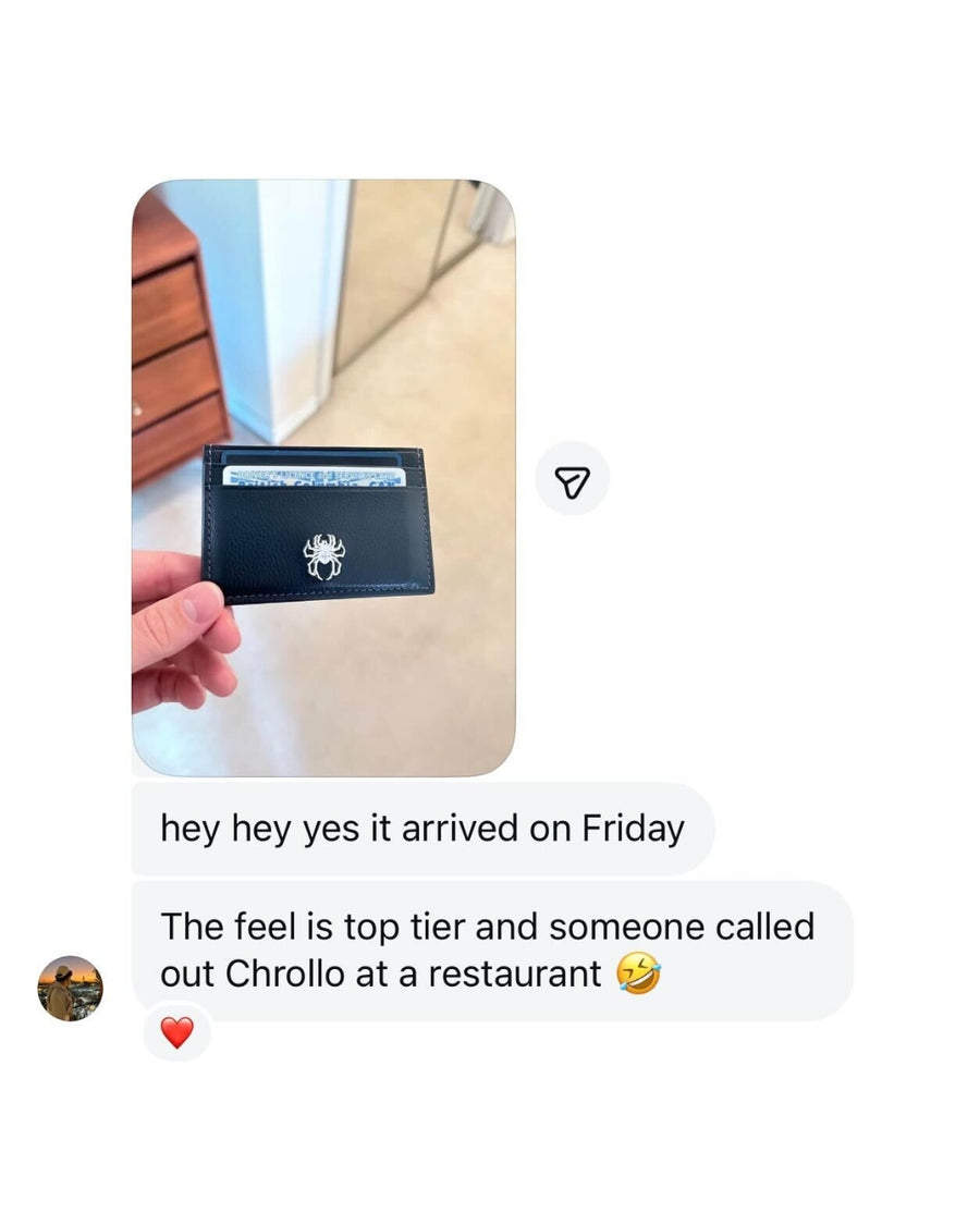 Customer message about their Founding Titan Co. order