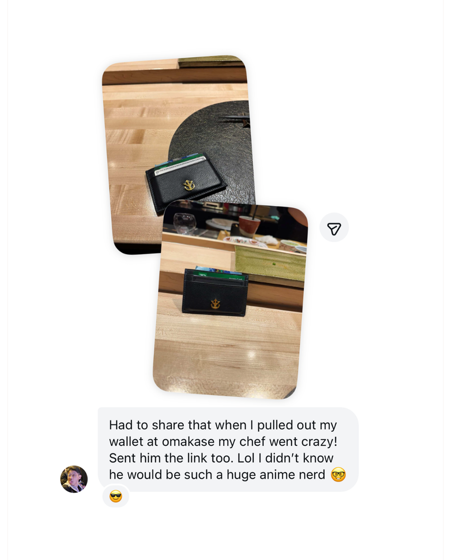Customer message about their Founding Titan Co. order
